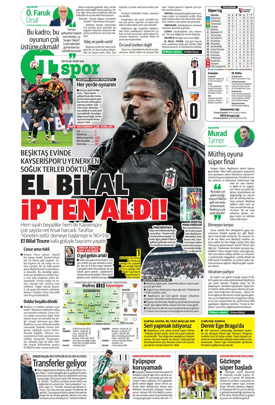 "Fenerbahçe'de 10 milyon euroya 2 senelik imza" | Sporun manşetleri  - 7