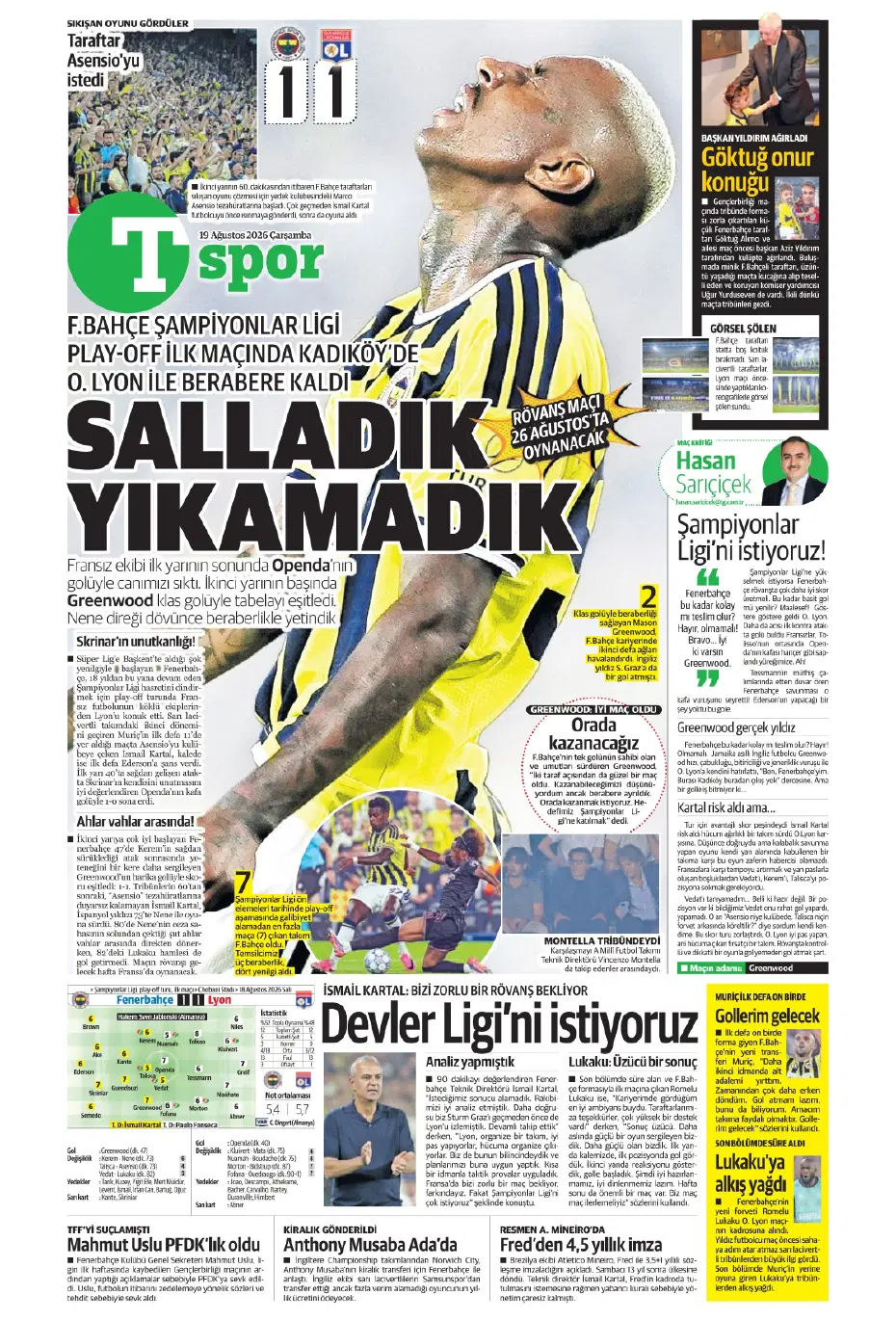 "Batrakov: Galatasaray'a gidiyorum" | Sporun manşetleri - 11