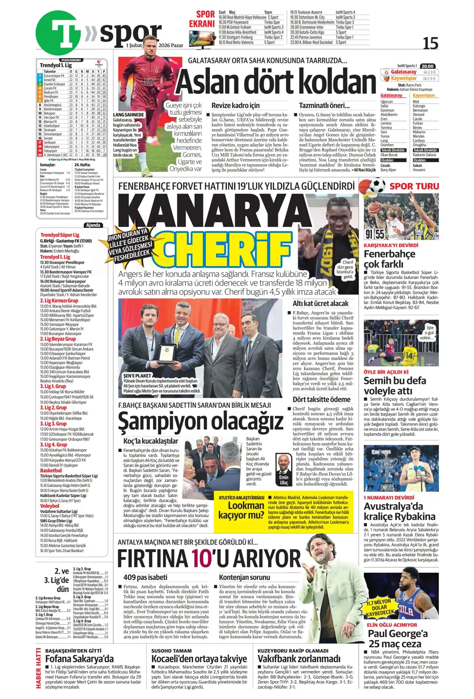 "N'Golo Kante sonunda tamam! Bonservisi belli oldu" | Sporun manşetleri - 22