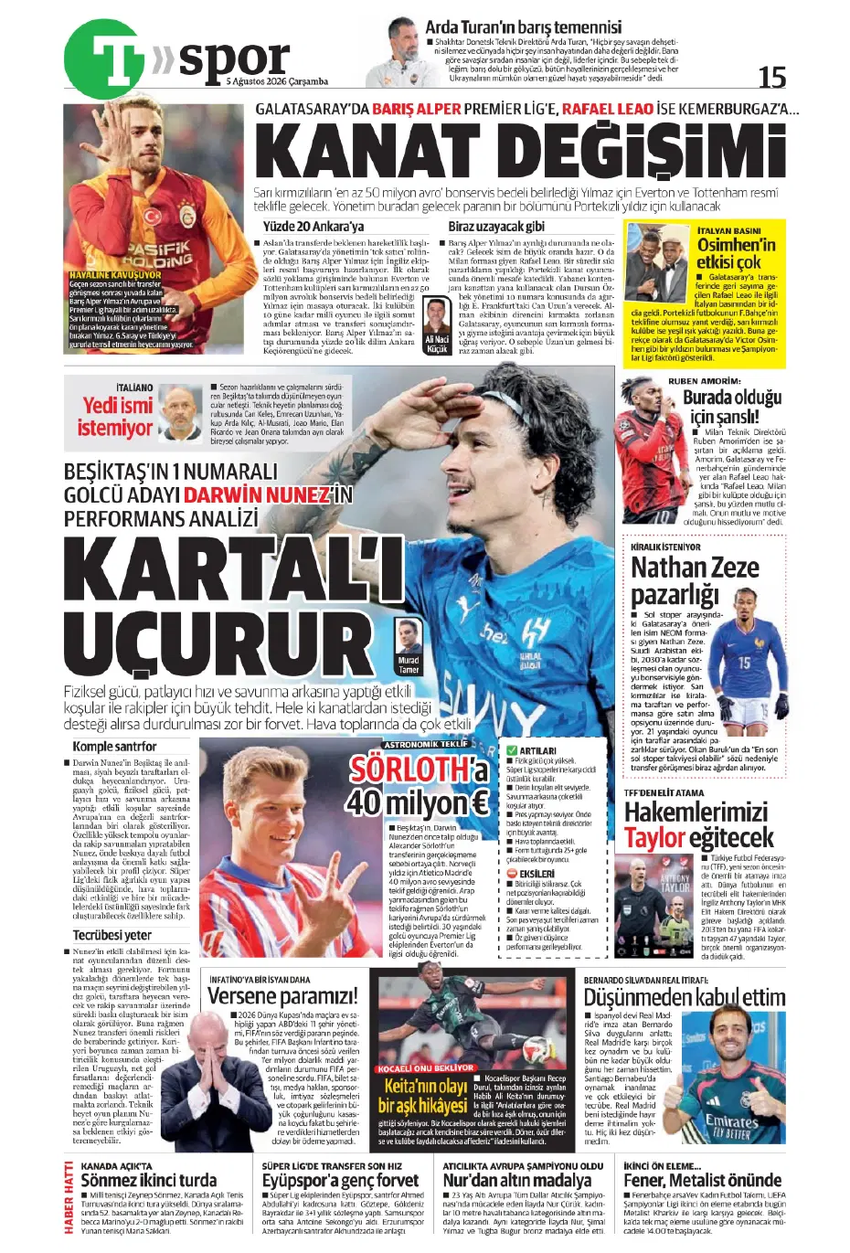 Salah sonrası Trabzonspor'un yeni bombası Süper Lig'den | Sporun manşetleri - 16