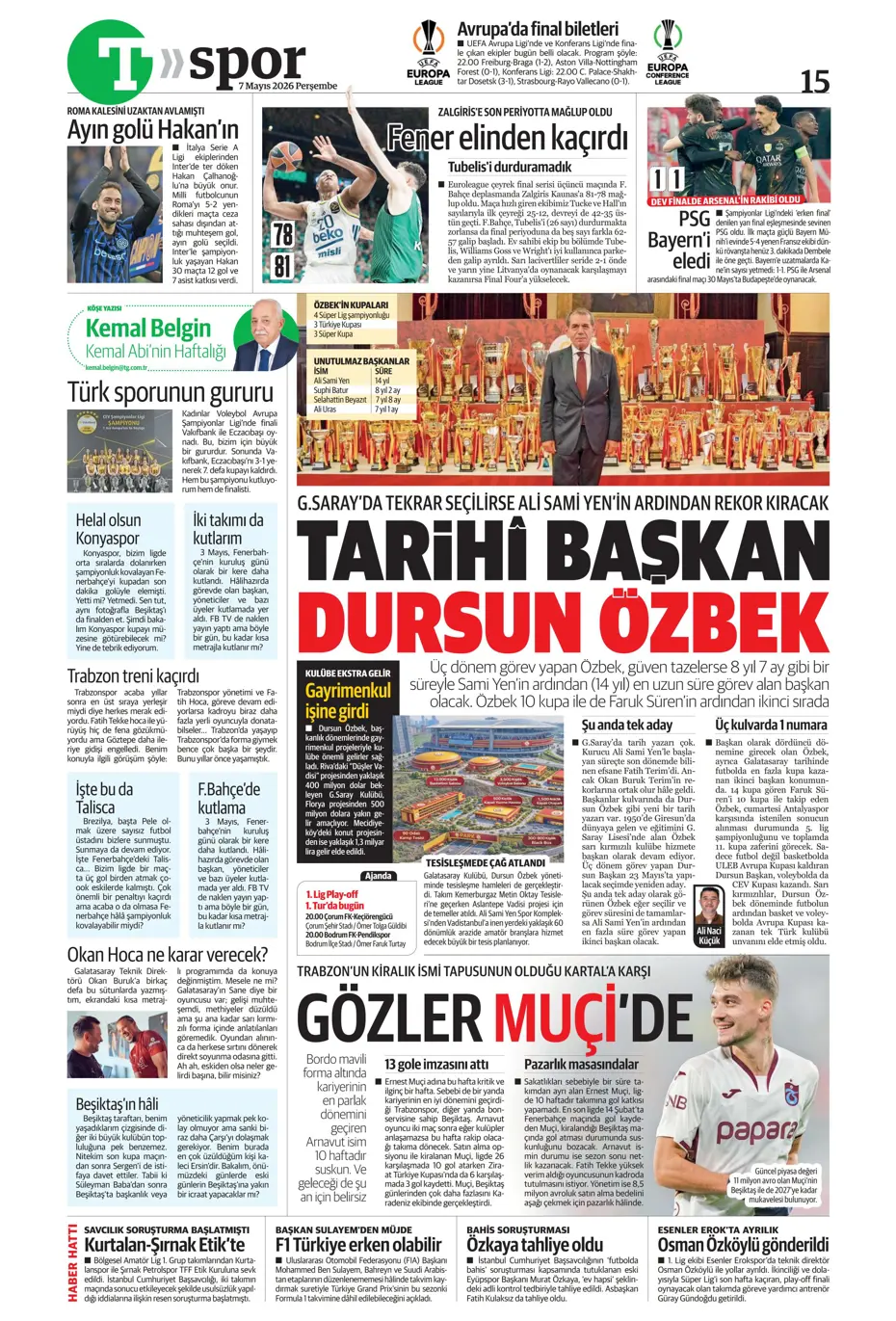 İşte Hakan Safi'nin teknik direktör adayları | Sporun manşetleri  - 17
