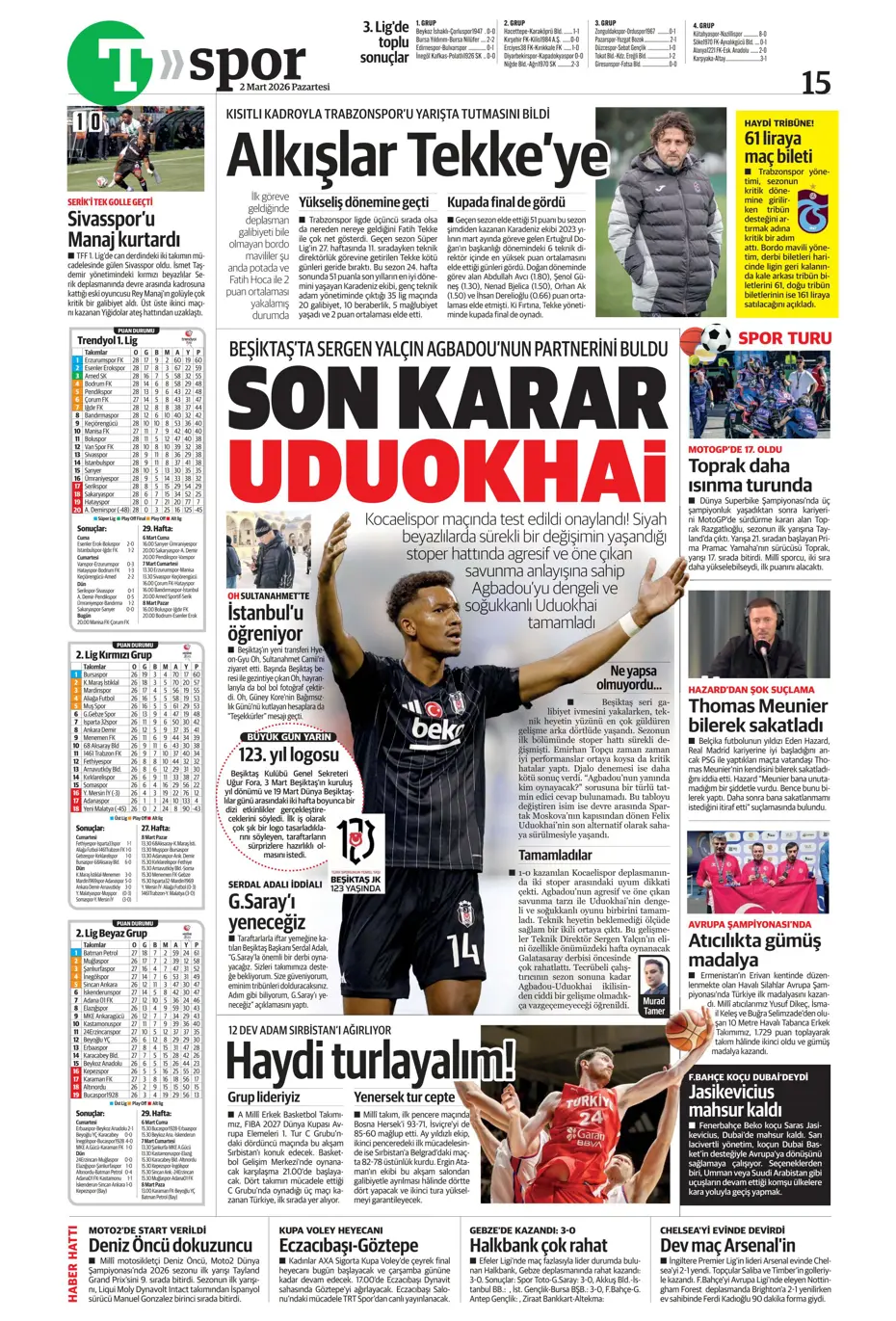 "Galatasaray'dan daha şimdiden Sacha Boey'la ilgili karar çıktı" | Sporun manşetleri - 23