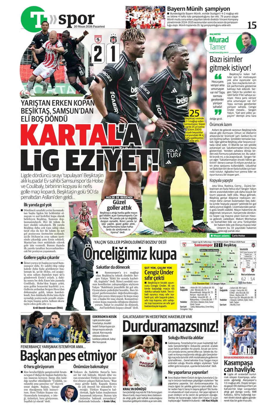 Eyvah! Gabriel Sara için geliyorlar | Sporun manşetleri - 35 Eyvah! Gabriel Sara için geliyorlar | Sporun manşetleri - 35