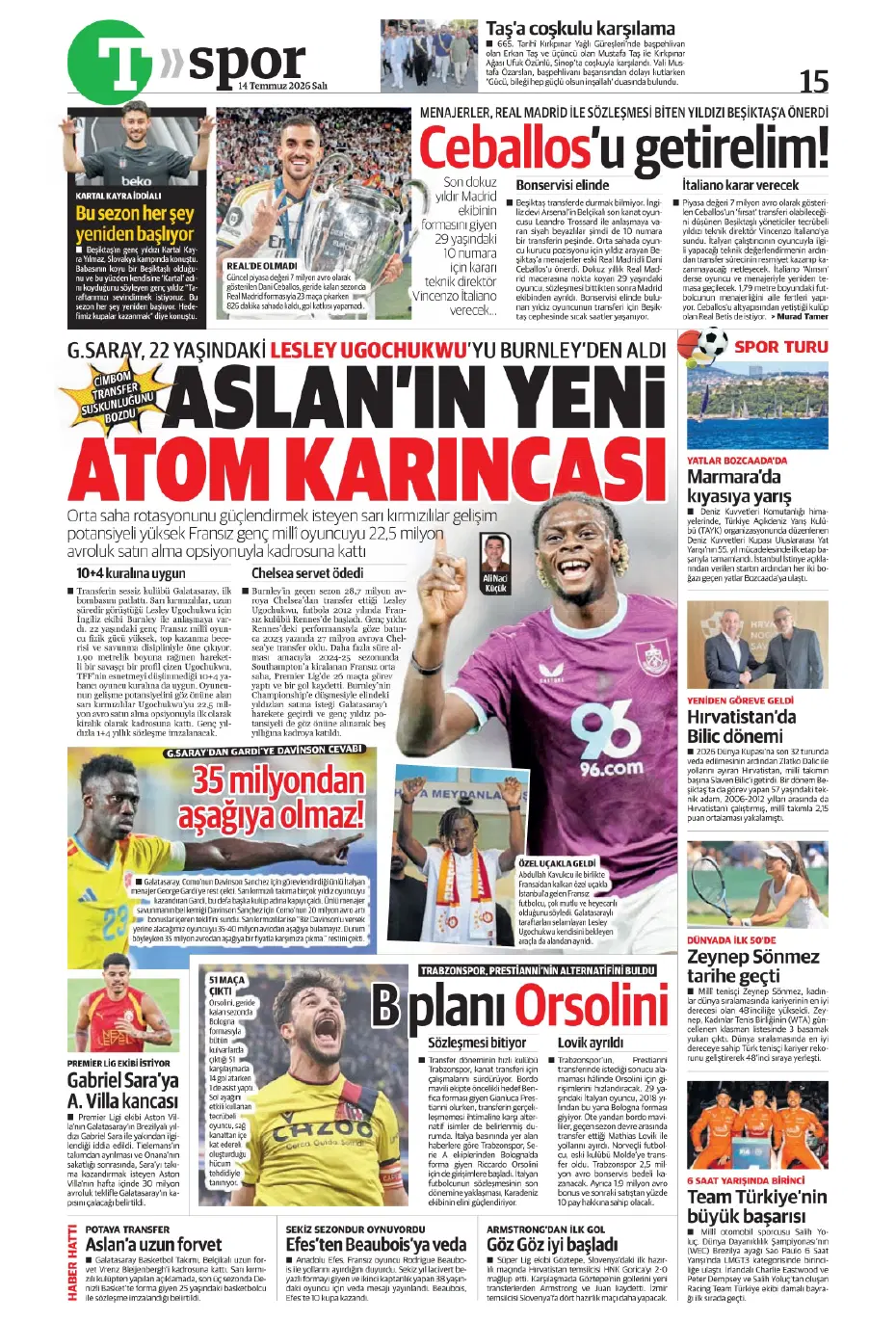 Galatasaray'ın sıradaki bombası Phil Foden | Sporun manşetleri - 11