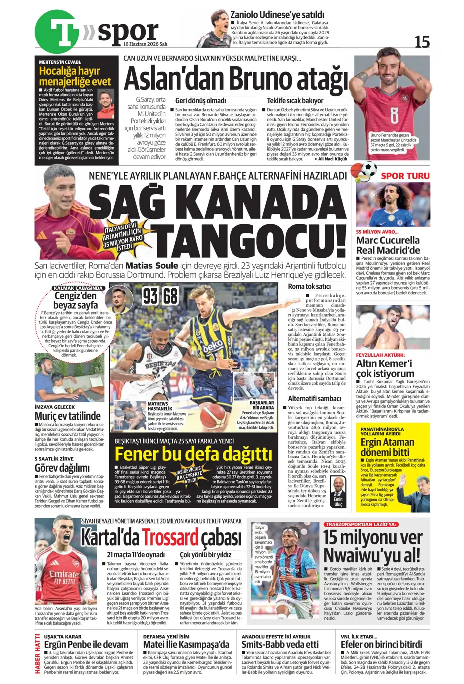 Aziz Yıldırım yönetimi ilk bileti kesti: "Kendine kulüp bul" | Sporun manşetleri - 20