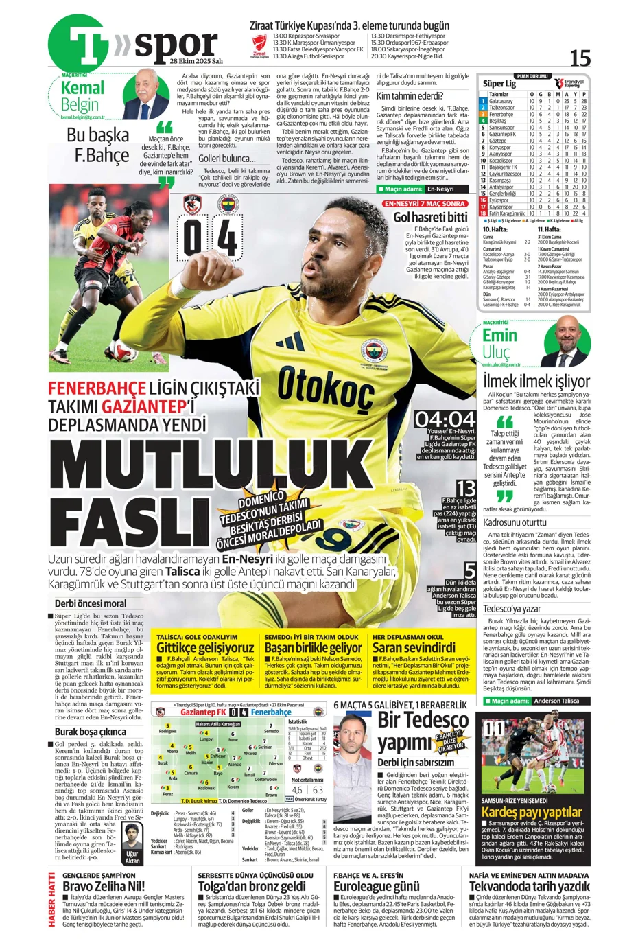 "Galatasaray'dan ocakta 2 bomba transfer" | Sporun manşetleri - 1 "Galatasaray'dan ocakta 2 bomba transfer" | Sporun manşetleri - 1