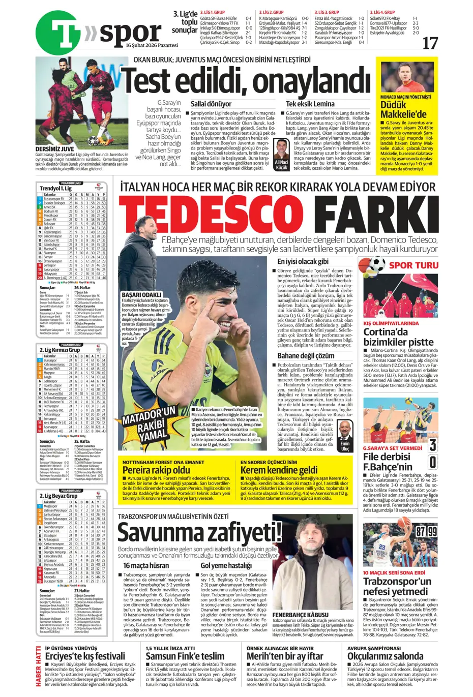 "Galatasaray Fenerbahçe'yi FIFA'ya şikayet ediyor" | Sporun manşetleri - 15