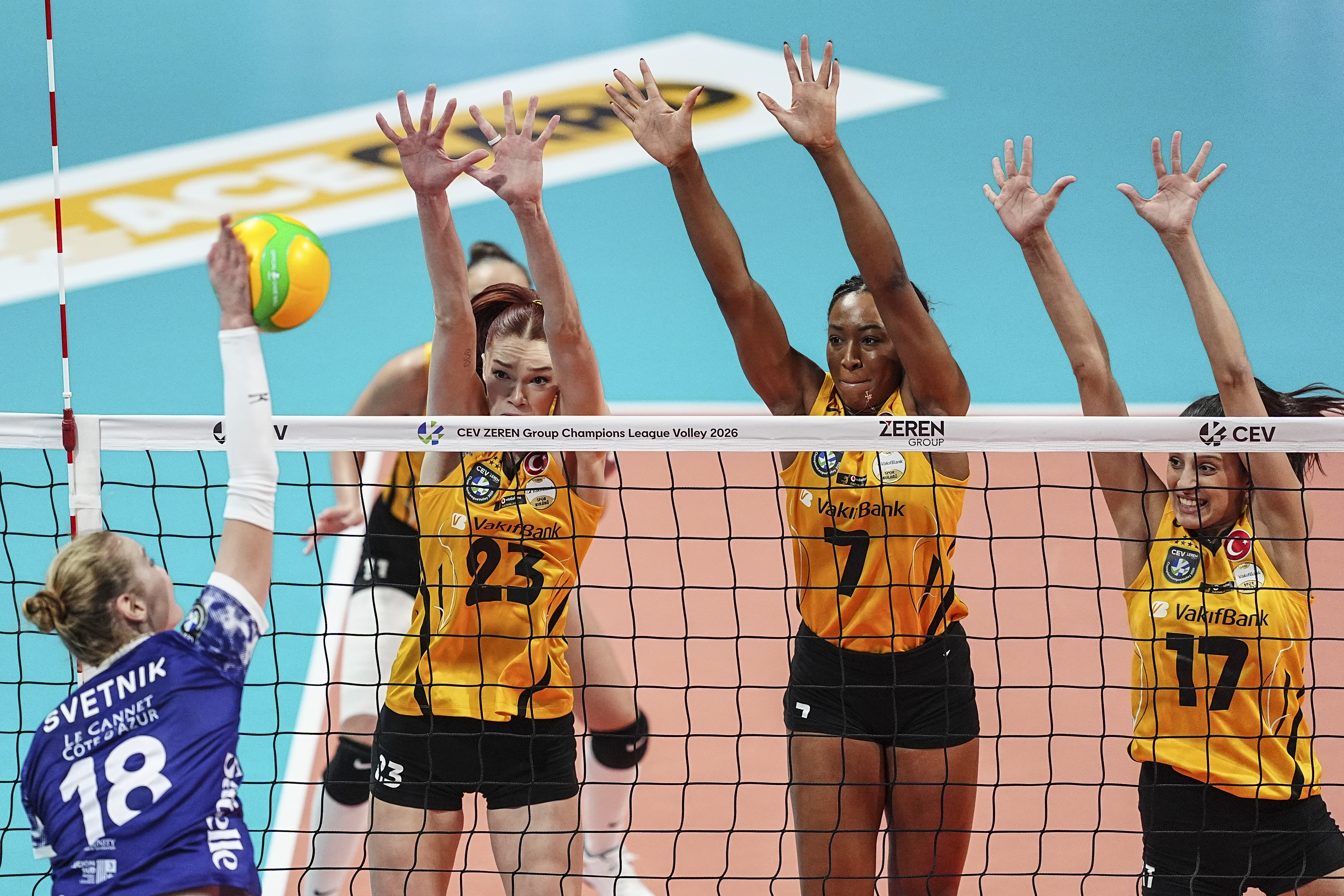 VakıfBank, Şampiyonlar Ligi'nde CS Volei Alba Blaj deplasmanında