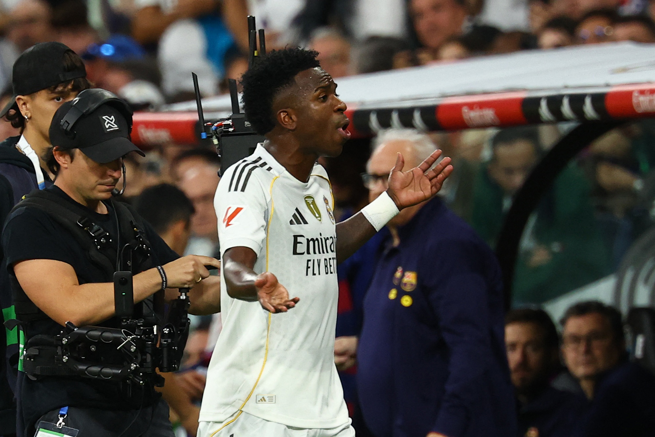 El Clasico'da oyundan çıkınca tepki göstermişti: Real Madrid'de Vinicius Jr. kararı