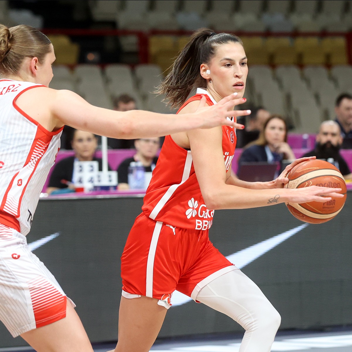 Potanın Perileri farklı kazandı: EuroBasket'te ilk galibiyet