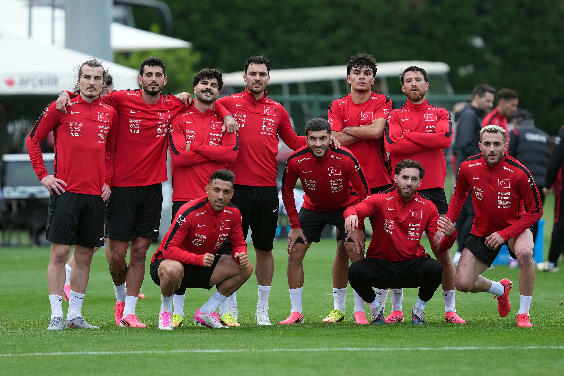 A Milli Takım antrenmanında 10 eksik