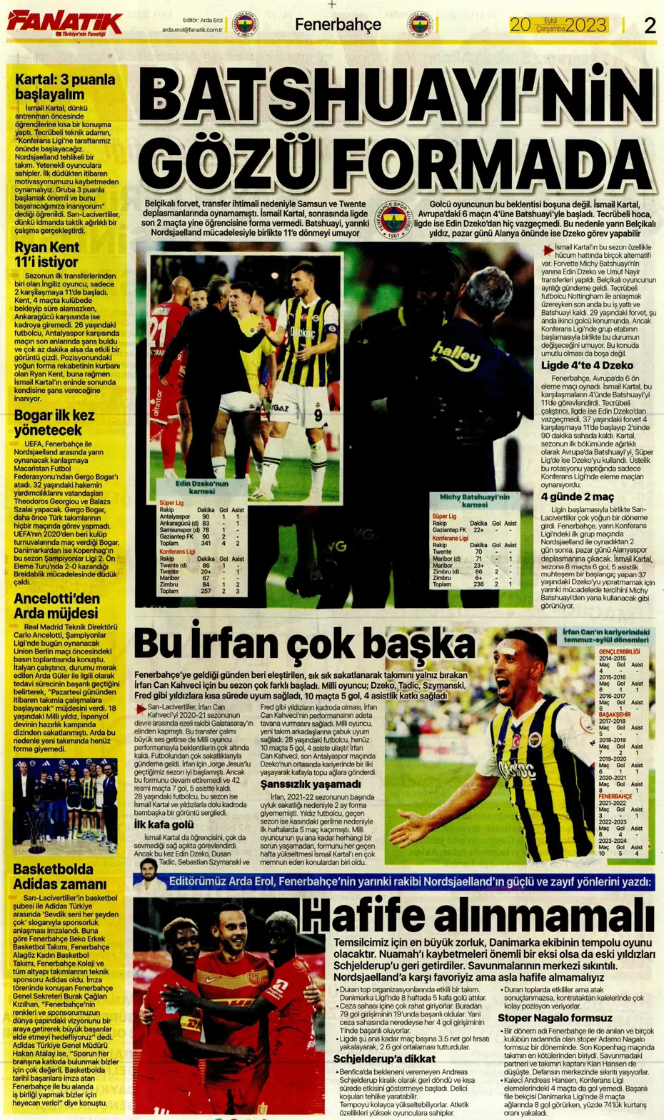 "Aslan devler sahnesinde" | Sporun Manşetleri - 3