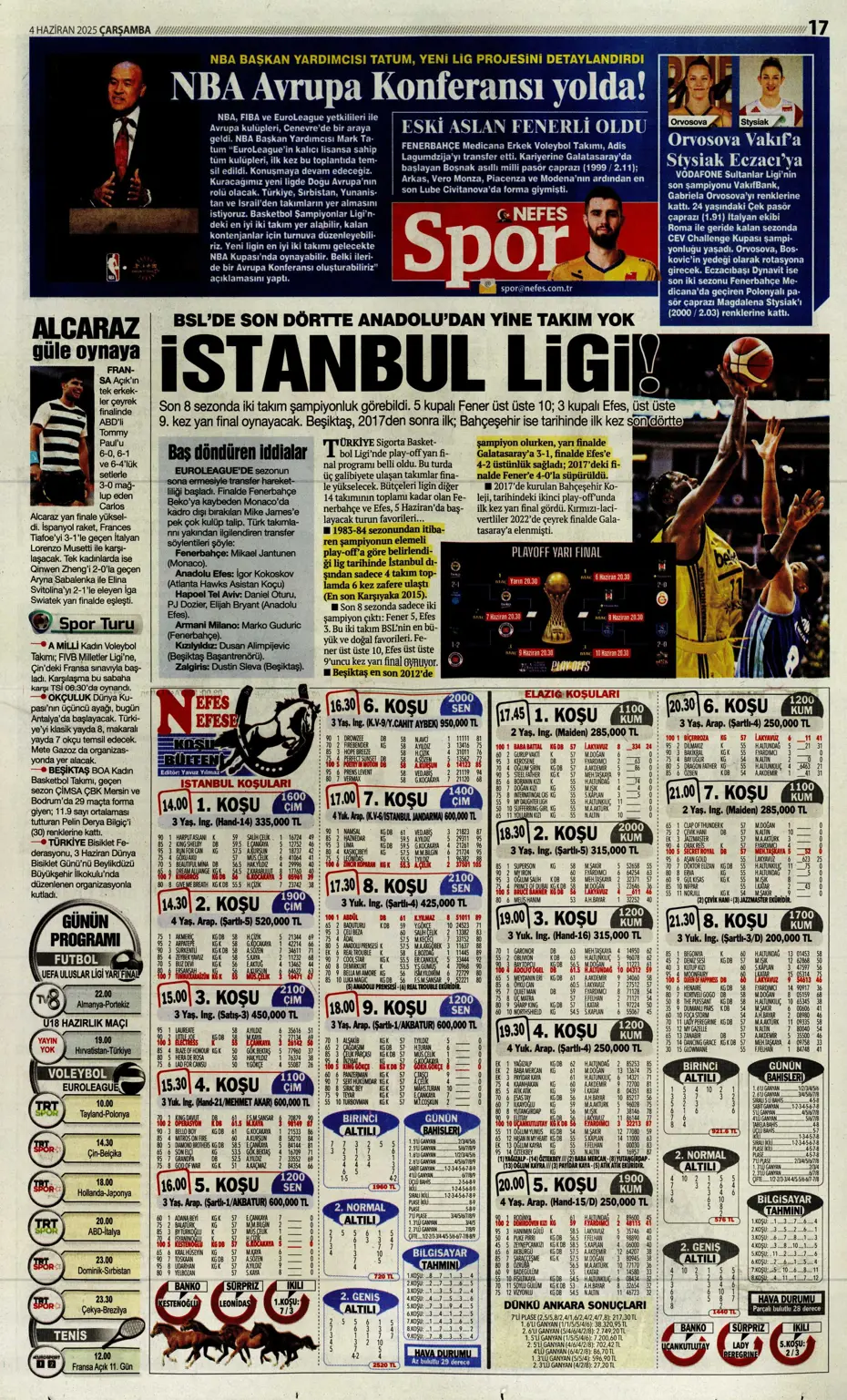 "Fener'den Vlahovic için çılgın teklif" | Sporun manşetleri - 28