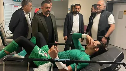 2. Lig maçı sonrası soyunma odasında kavga