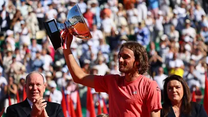 Tsitsipas, Monte Carlo'da 3. kez şampiyon oldu