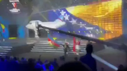 Bayrak yakma provokasyonu sonrası Azerbaycanlı sporcular Bakü'ye döndü