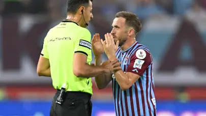 Beşiktaş maçında kırmızı kart gören Visca'dan özür mesajı