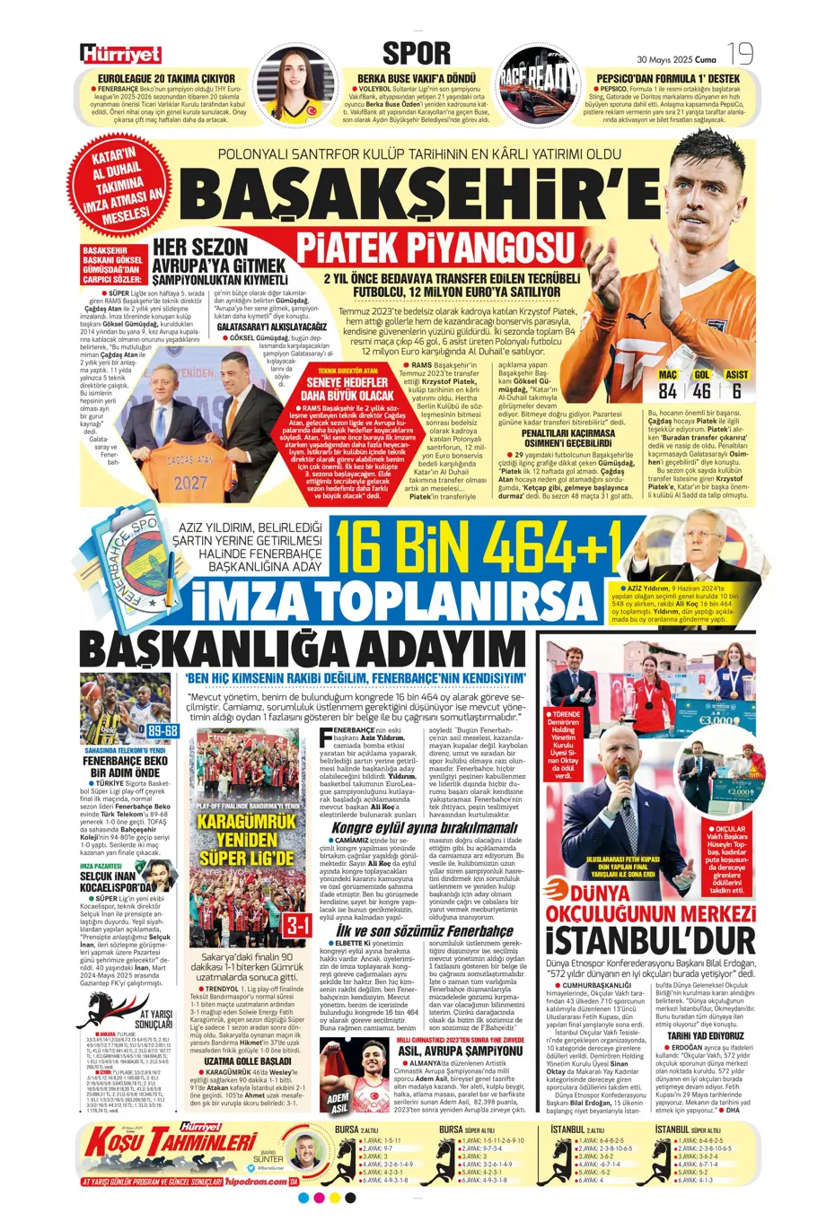 "Leroy Sane için büyük kapışma" | Sporun manşetleri - 18