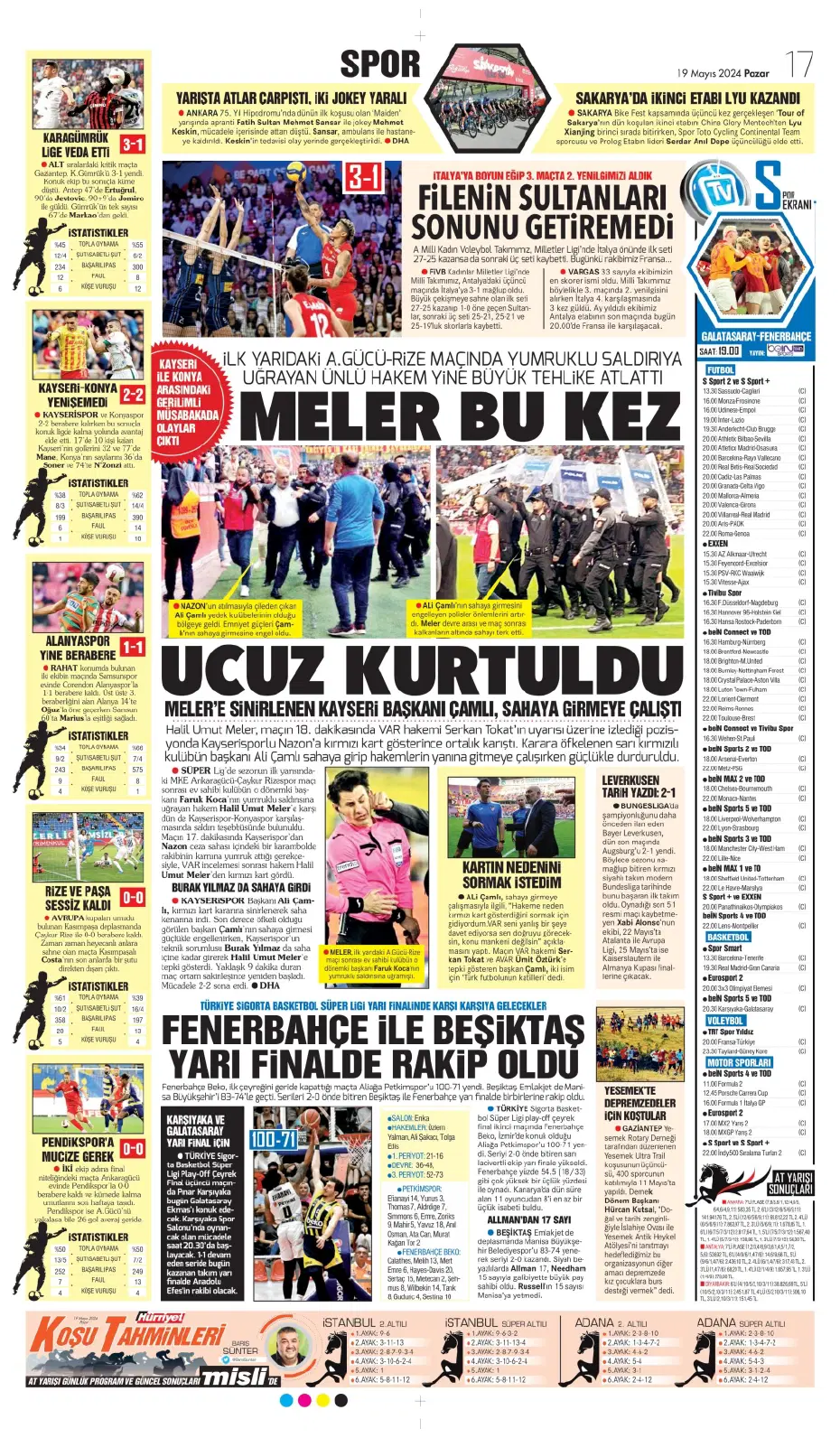 "Nefes kesecek sezon finali" | Sporun Manşetleri - 13