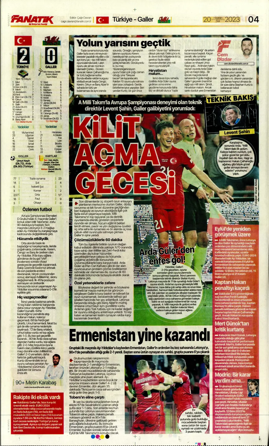 "Bekle bizi Almanya" | Sporun Manşetleri - 5