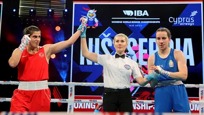 SON DAKİKA | Busenaz Sürmeneli dünya şampiyonu oldu