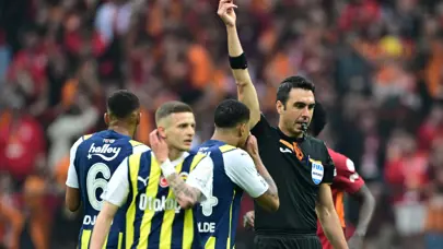 Trio ekibinden Fenerbahçe'nin derbideki kırmızı kartı için net yorum