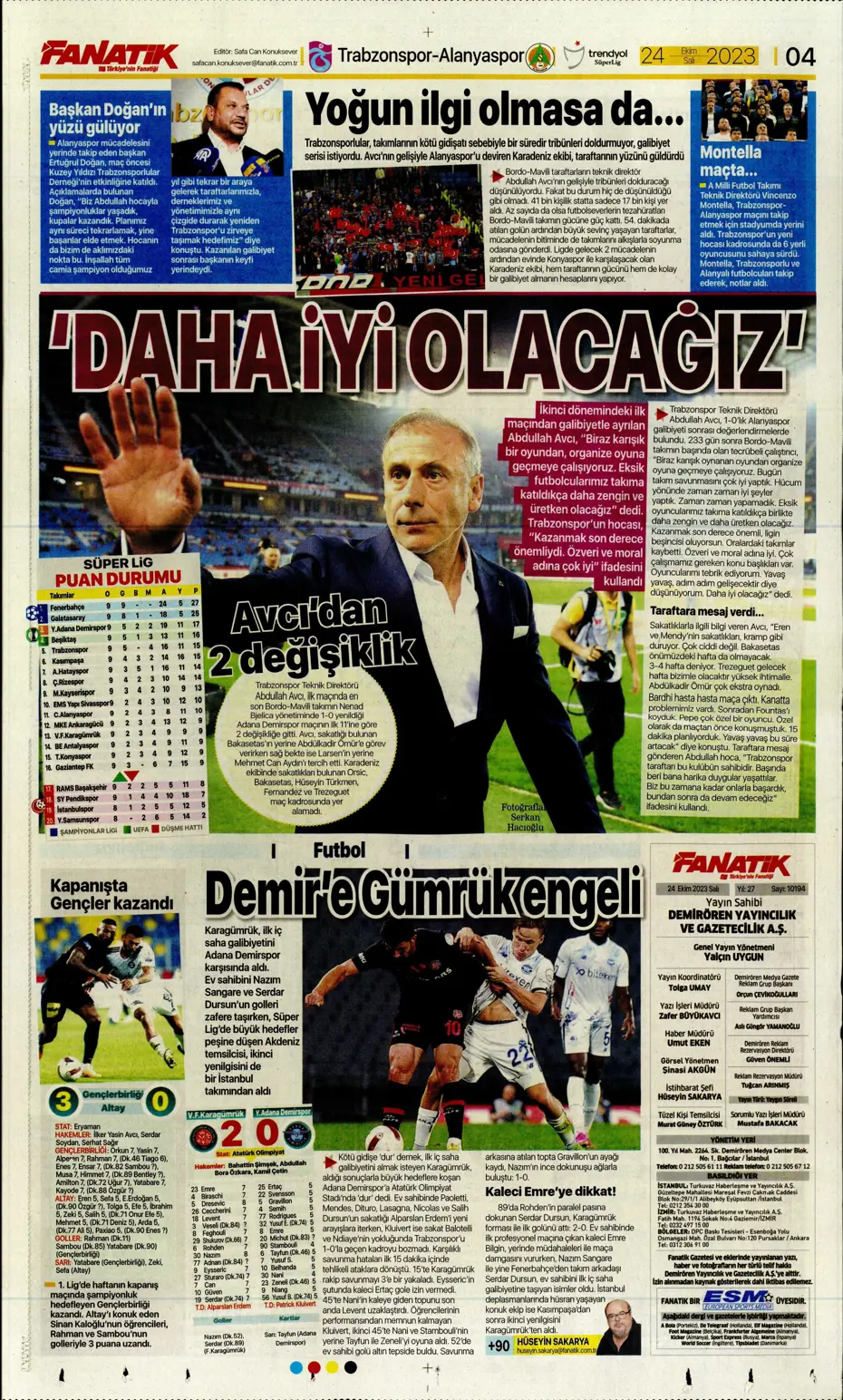 "Yine destan gecesi olsun" | Sporun Manşetleri - 2