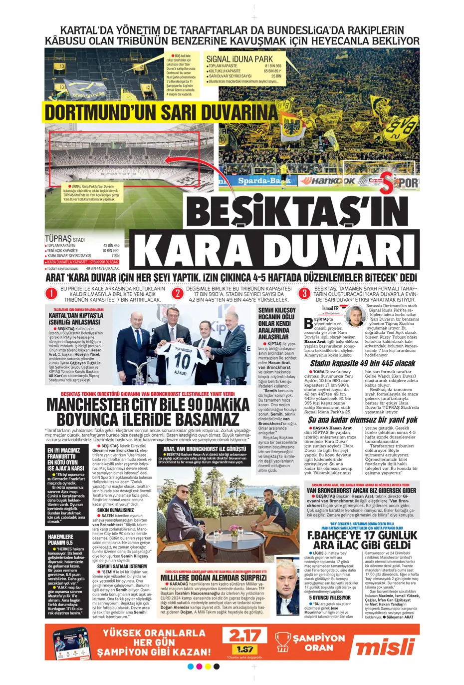 "Dybala bombası" | Sporun manşetleri (10 Ekim 2024) - 17