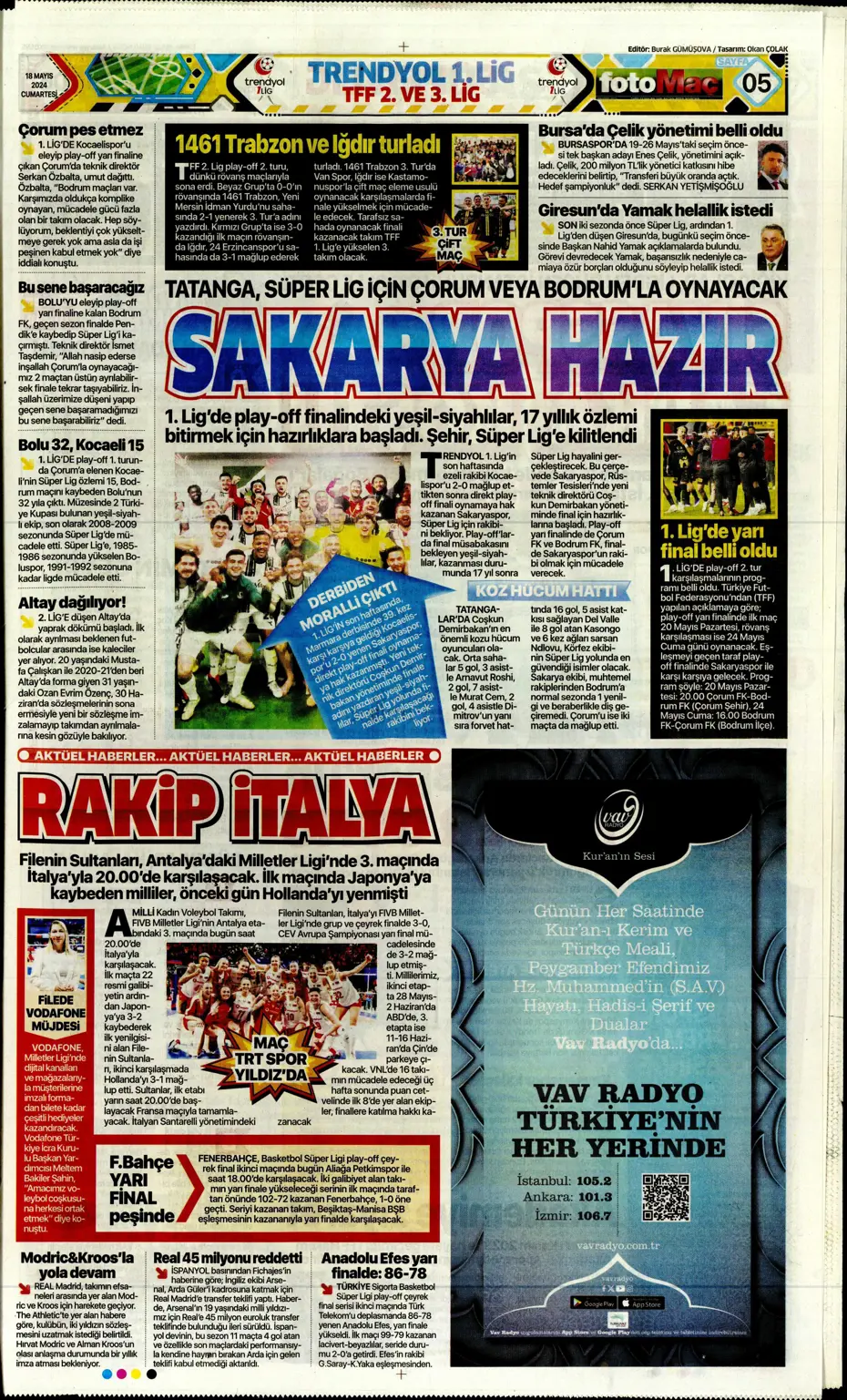 "Süper Lig'de cumartesi ateşi" | Sporun Manşetleri - 10 "Süper Lig'de cumartesi ateşi" | Sporun Manşetleri - 10