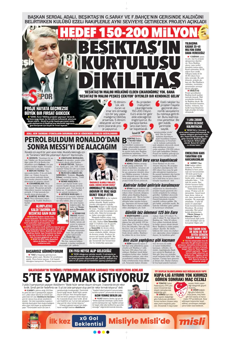 "Fenerbahçe'den Boniface bombası" | Sporun manşetleri (5 Haziran 2025) - 19