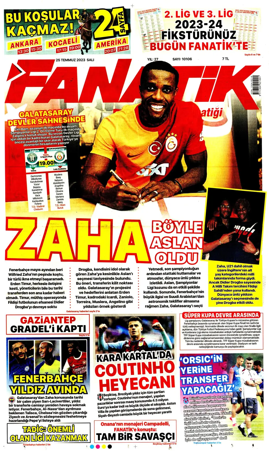 "Coutinho'da ikna turu" | Sporun Manşetleri - 3