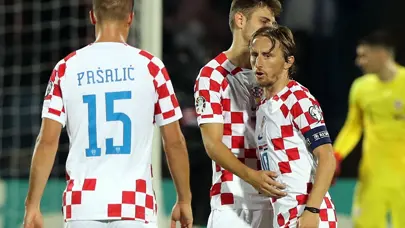 A Milli Takımımızın grubunda Hırvatistan tek golle kazandı