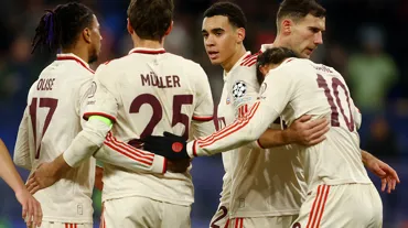Bayern Münih, Devler Ligi'nde 5 golle galibiyete uzandı