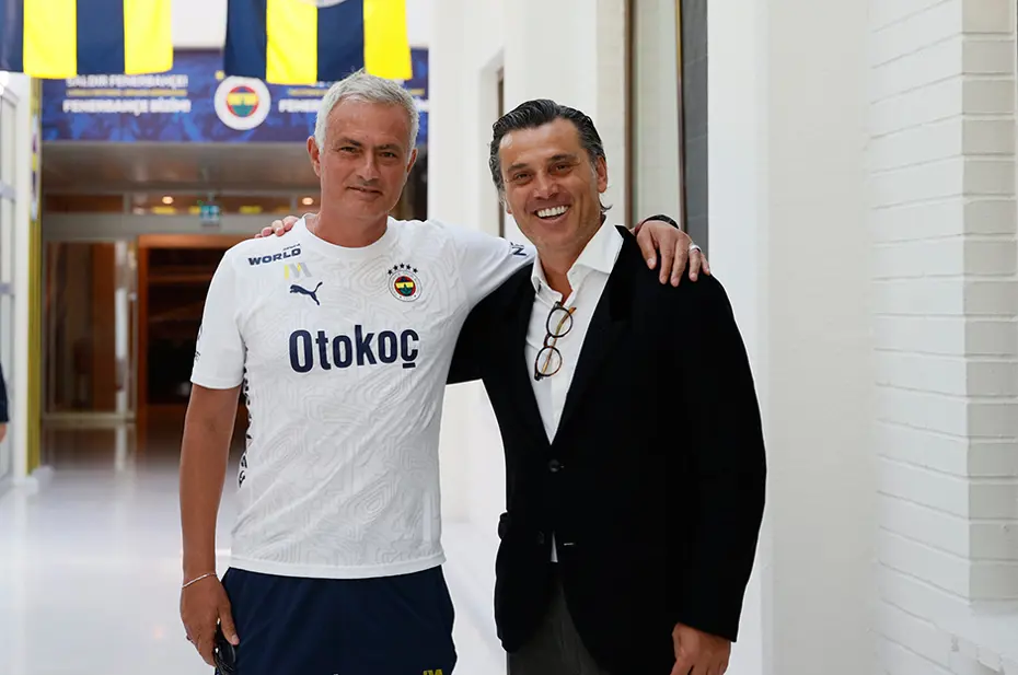 Fenerbahçe Tesisleri'nde Mourinho'ya sürpriz misafir - 8