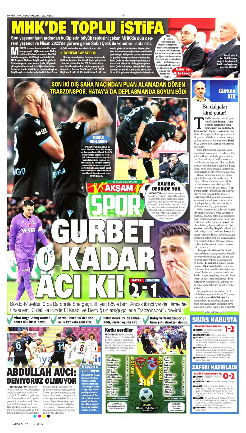Sporun Manşetleri (29 Ocak 2023) - 2