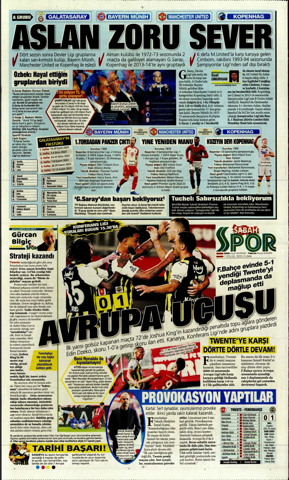 "Sergio Ramos'a '2 Eylül'e kadar cevabını ver' resti" | Sporun manşetleri (1 Eylül 2023) - 29 "Sergio Ramos'a '2 Eylül'e kadar cevabını ver' resti" | Sporun manşetleri (1 Eylül 2023) - 29