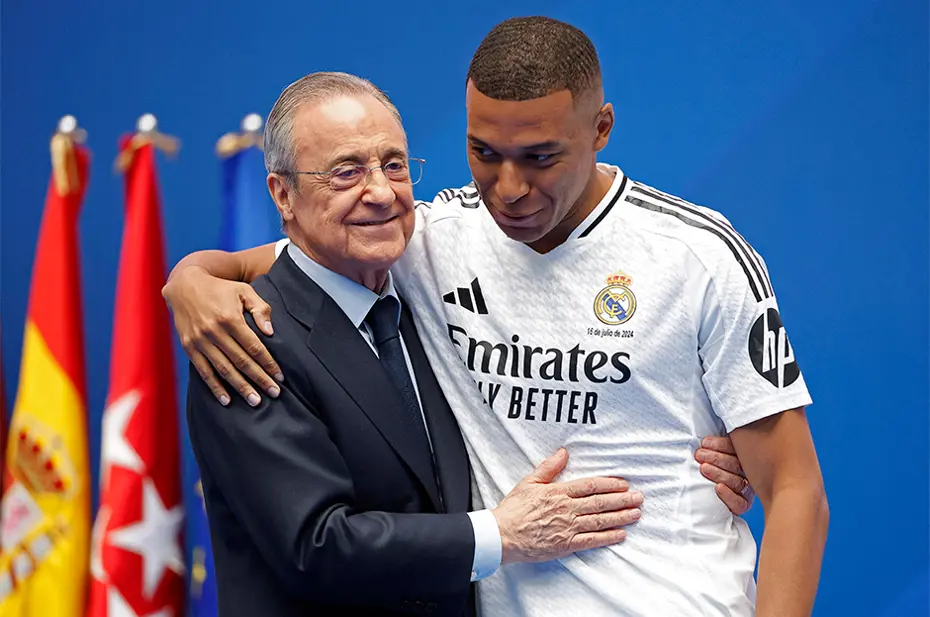 Kylian Mbappe resmen Real Madrid'de: Santiago Bernabeu'da imza töreni - 8 Kylian Mbappe resmen Real Madrid'de: Santiago Bernabeu'da imza töreni - 8