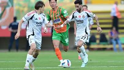 Beşiktaş elindeki avantajı kaptırdı: Alanyaspor kümede kalma yolunda altın değerinde puan aldı