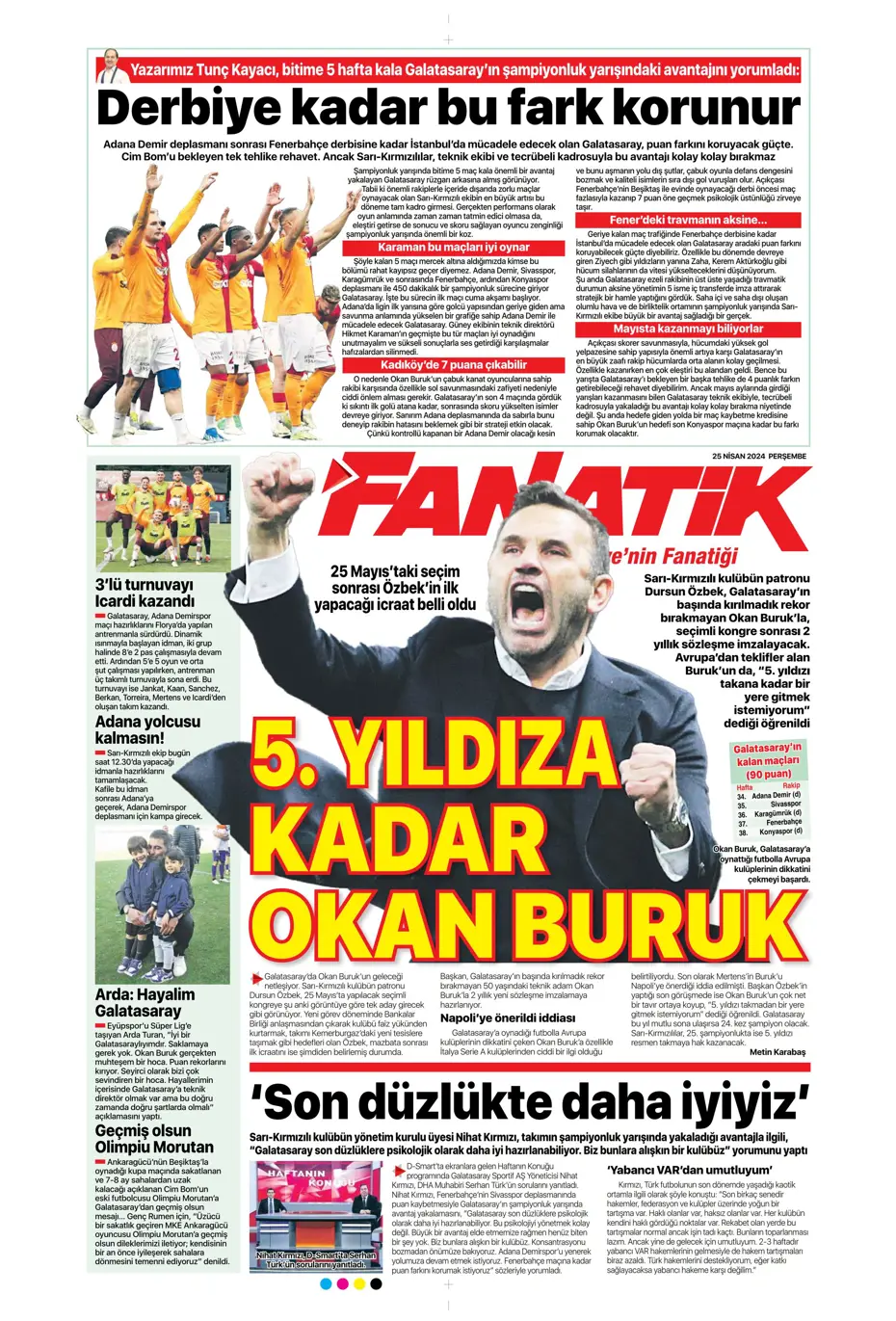 "Yeni sezona yeni Fenerbahçe" | Sporun manşetleri - 11