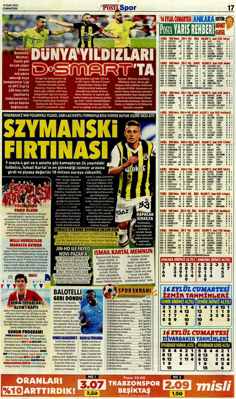 "Süper Lig'de transfer rekoru" | Sporun Manşetleri - 26