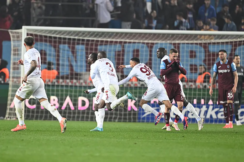 Trabzonspor'un Süper Lig 2024-2025 sezonu fikstürü - 28 Trabzonspor'un Süper Lig 2024-2025 sezonu fikstürü - 28