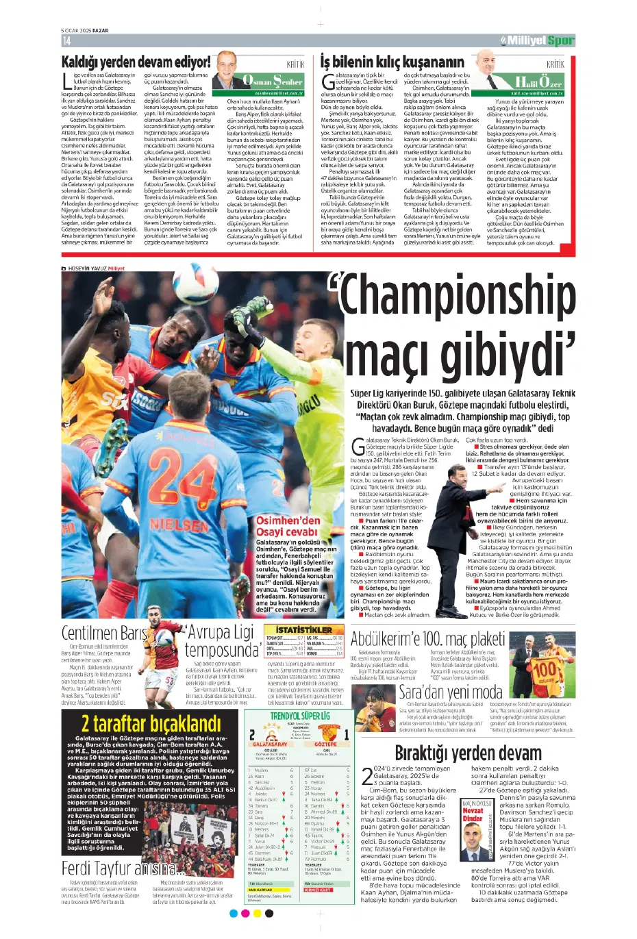 "31 milyon euroluk stoper Fenerbahçe'ye" | Sporun manşetleri - 14