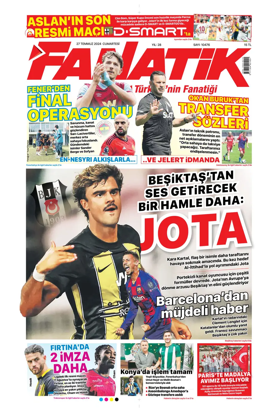 "Rodrigo Becao'ya Lyon kancası" | Sporun manşetleri - 3