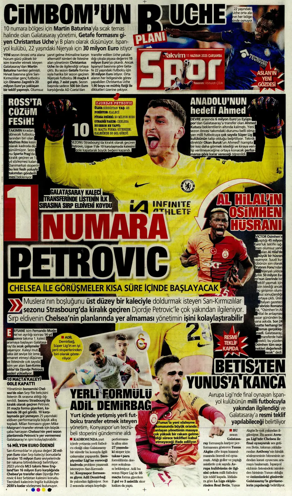 "Patron çıldırdı: Osimhen'e görülmemiş teklif" | Sporun manşetleri - 31