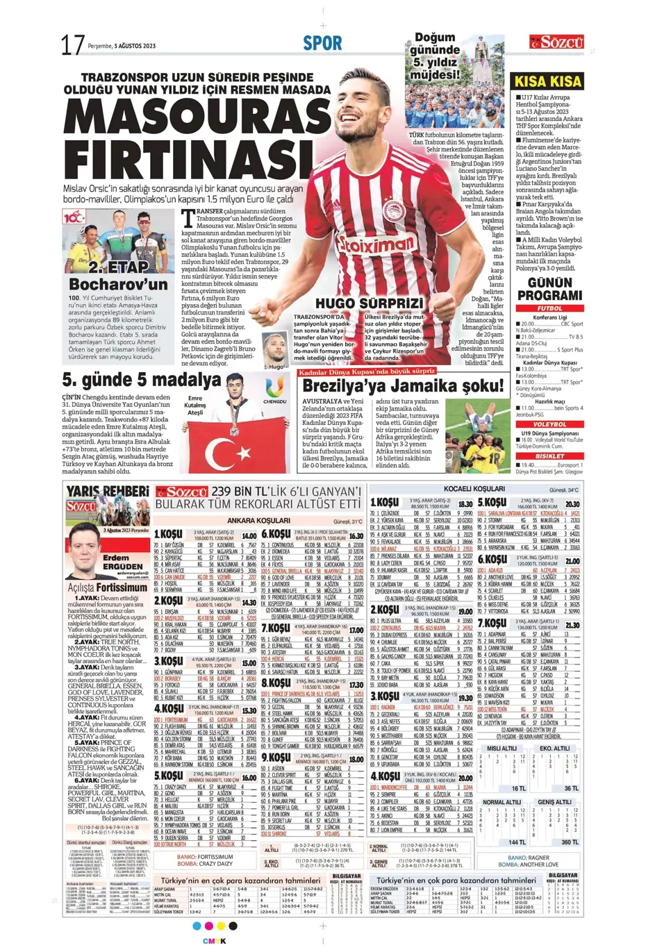 "Adım adım Devler Ligi'ne" | Sporun Manşetleri - 28