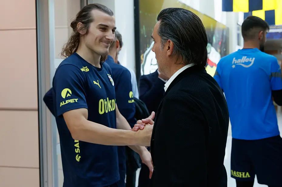 Fenerbahçe Tesisleri'nde Mourinho'ya sürpriz misafir - 10