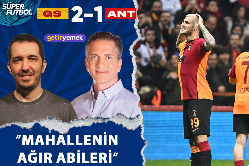 Galatasaray 2-1 Antalyaspor | Süper Futbol