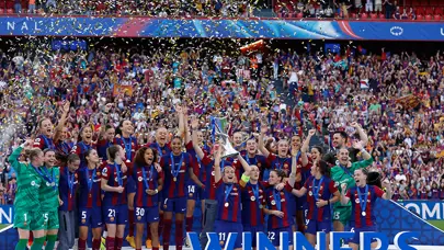 Son 4 sezonda 3 kupa: Kadınlar Şampiyonlar Ligi'nde şampiyon Barcelona