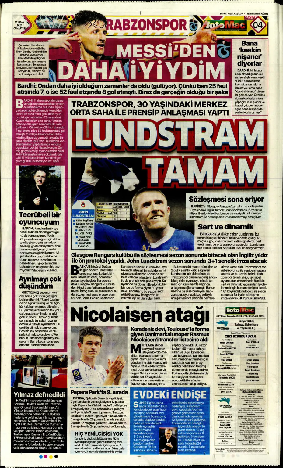 "Kadıköy'de dev kapışma" | Sporun Manşetleri - 14