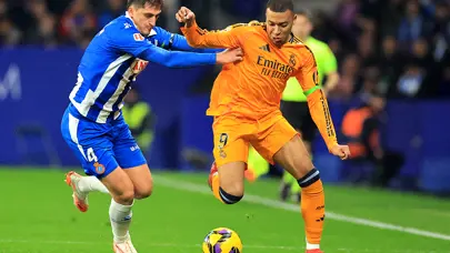 Espanyol, Real Madrid'i 85'te yıktı Espanyol, Real Madrid'i 85'te yıktı